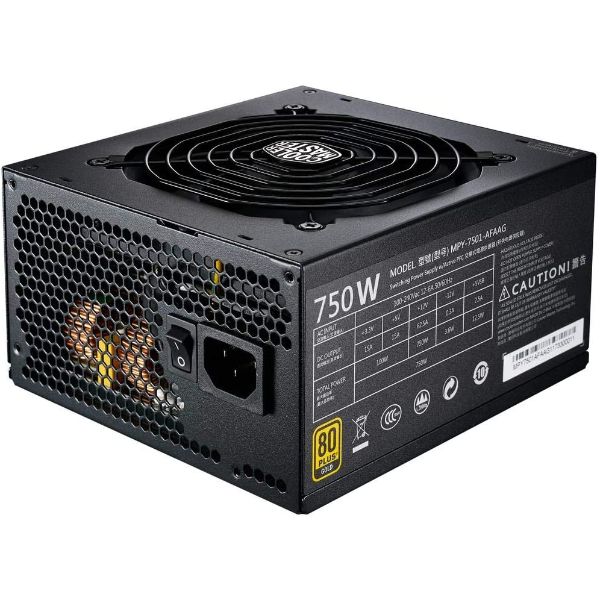 Cooler Master MWE GOLD 750W - V2 Full Modular 80 Plus Gold ATX Power Supply - PakByte Computers 