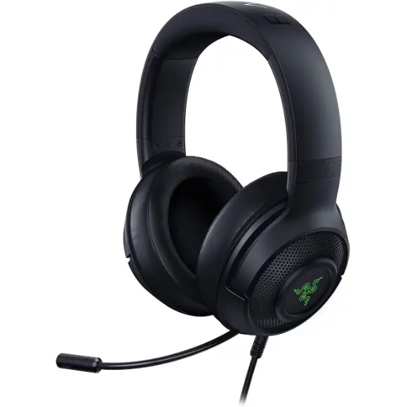 Razer Kraken V3 X Gaming Headset: 7.1 Surround Sound - Classic Black - PakByte Computers 