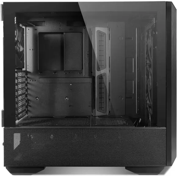 LIAN LI Lancool III RGB Black Aluminum/SECC/Tempered Glass Gaming Case -4×140 PWM Fans(ARGB) - PakByte Computers 