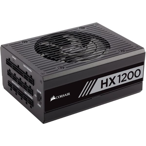 Corsair HX Series, HX1200, 1200 Watt, Fully Modular Power Supply, 80+ Platinum Certified - PakByte Computers 