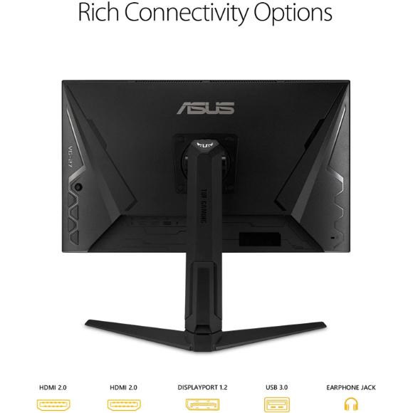 ASUS TUF Gaming 27" 2K Monitor (VG27AQL1A) - WQHD (2560 x 1440), IPS, 170Hz (Supports 144Hz), 1ms - PakByte Computers 