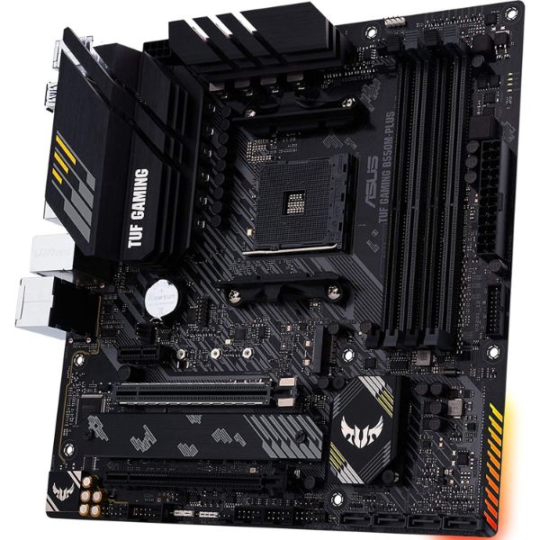 ASUS TUF Gaming B550M-PLUS AMD AM4 (3rd Gen Ryzen Micro ATX Gaming Motherboard - PakByte Computers 