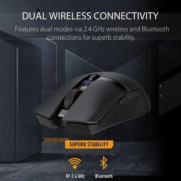 ASUS TUF M4 Gaming Wireless Gaming Mouse - PakByte Computers 