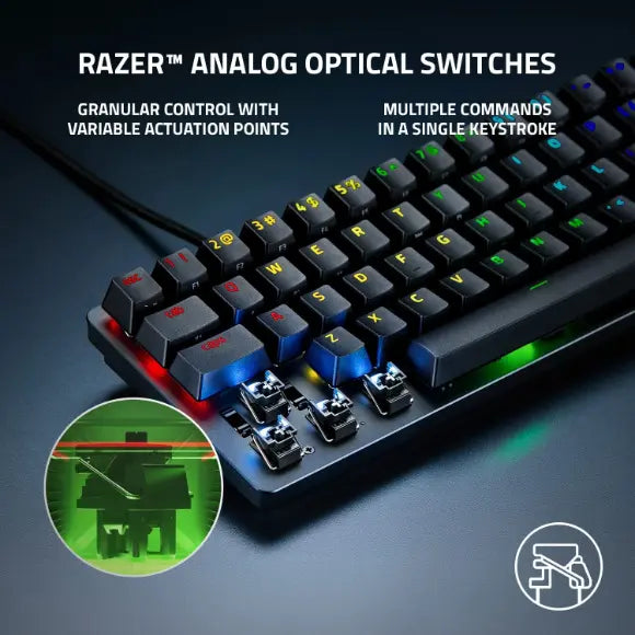 Razer Huntsman Mini Analog - 60% Gaming Keyboard with Analog Optical Switches | Black - PakByte Computers 