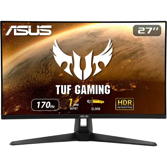 ASUS TUF Gaming VG27AQ1A 27" 2K HDR Monitor - PakByte Computers 