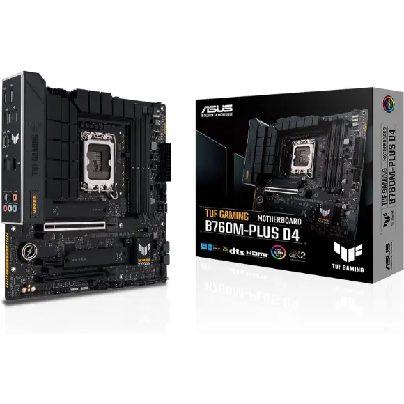 ASUS TUF GAMING B760M-PLUS D4 Motherboard - PakByte Computers 