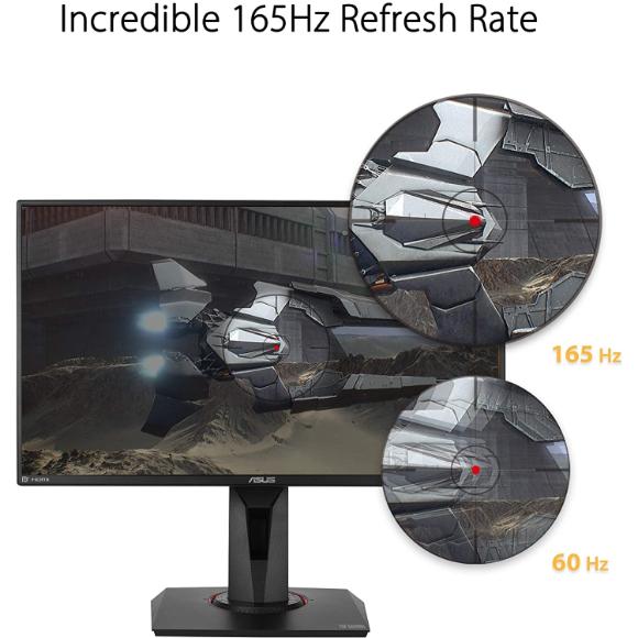 ASUS TUF Gaming VG259QR 24.5" 1080P Monitor - Full HD, 165Hz, 1ms - PakByte Computers 