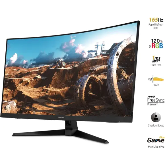 ASUS TUF Gaming VG328H1B 32" 1080P Curved Monitor - Full HD, 165Hz (Supports 144Hz) - PakByte Computers 