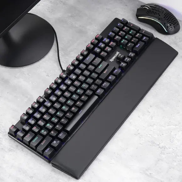 Redragon Meteor L P037 Computer Keyboard Wrist Rest Pad - PakByte Computers 