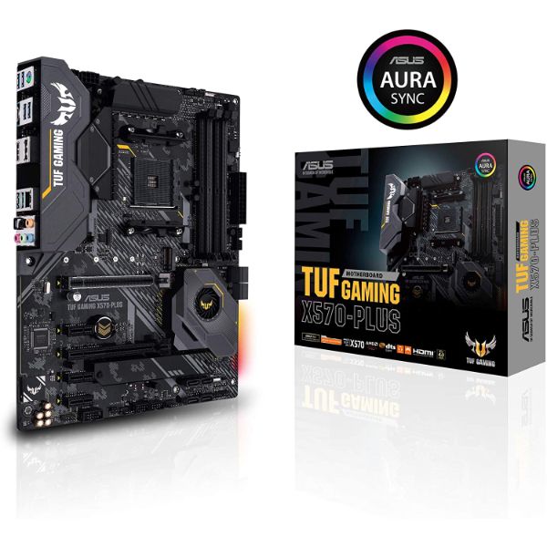 ASUS AM4 TUF Gaming X570-Plus ATX Motherboard - PakByte Computers 