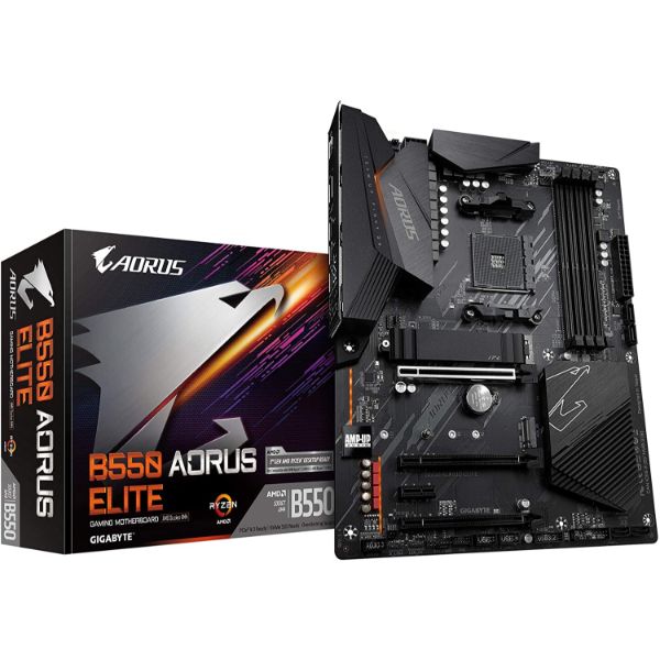 GIGABYTE B550 AORUS Elite Gaming Motherboard - PakByte Computers 