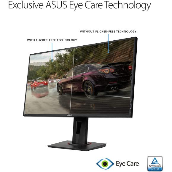 ASUS VG279Q 27" Full HD 1080p IPS 144Hz 1ms (MPRT) DP HDMI DVI Eye Care Gaming Monitor with FreeSync/Adaptive Sync - PakByte Computers 