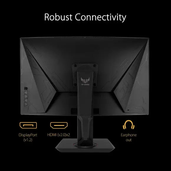 ASUS TUF GAMING VG32VQR Curved Gaming Monitor - PakByte Computers 