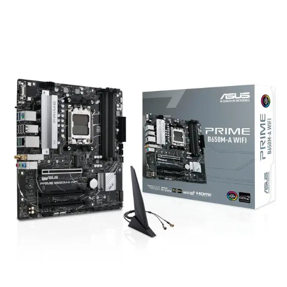 ASUS Prime B650M-A WiFi Micro-ATX Motherboard - PakByte Computers 