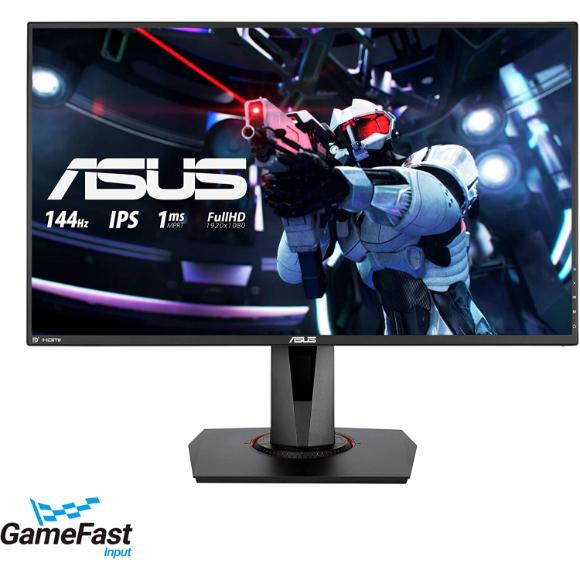 ASUS VG279Q 27" Full HD 1080p IPS 144Hz 1ms (MPRT) DP HDMI DVI Eye Care Gaming Monitor with FreeSync/Adaptive Sync - PakByte Computers 