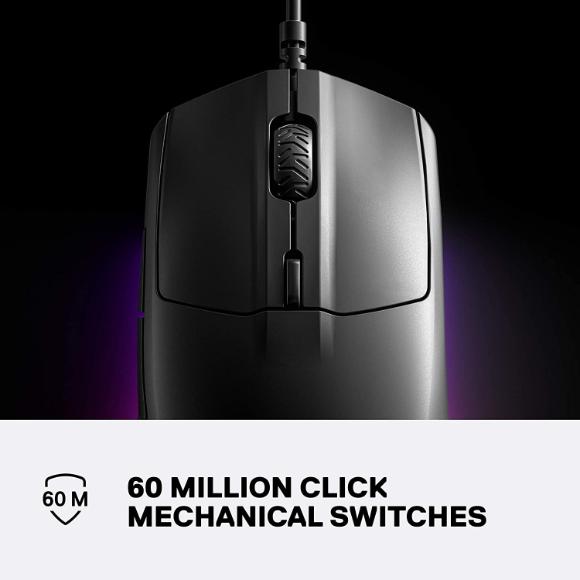 SteelSeries Rival 3 Gaming Mouse - 8,500 CPI TrueMove Core Optical Sensor - PakByte Computers 