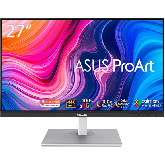 ASUS ProArt Display PA279CV 27” 4K HDR UHD (3840 x 2160) Monitor, IPS - PakByte Computers 