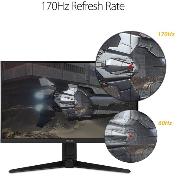 ASUS TUF Gaming 27" 2K Monitor (VG27AQL1A) - WQHD (2560 x 1440), IPS, 170Hz (Supports 144Hz), 1ms - PakByte Computers 