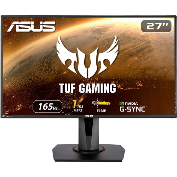 ASUS TUF Gaming 27” 1080P Monitor (VG279QR) - Full HD, IPS, 165Hz (Supports 144Hz), 1ms - PakByte Computers 