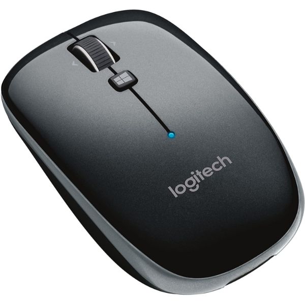 Logitech M557 Bluetooth Mouse – Gray - PakByte Computers 