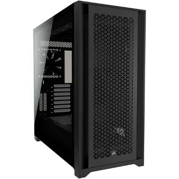 Corsair 5000D Airflow Tempered Glass Mid-Tower ATX PC Case - Black - PakByte Computers 