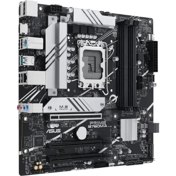 ASUS PRIME B760M-A Intel B760 LGA1700 mATX Gaming Motherboard - PakByte Computers 