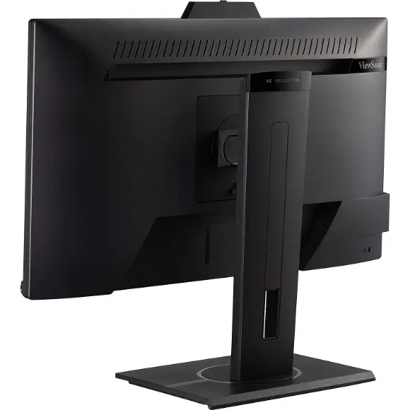 ViewSonic VG2440V 24" Full HD Video Conferencing IPS Monitor with Integrated Camera Ergonomic Design HDMI DisplayPort Flicker-Free - PakByte Computers 