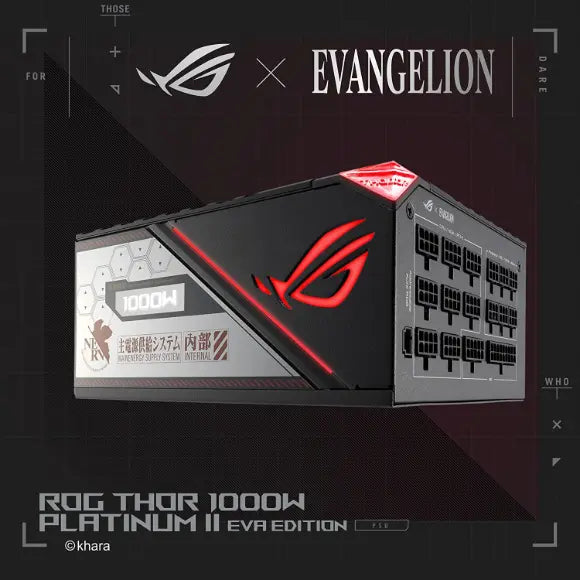 ASUS ROG Thor 1000W Platinum II Gaming Power Supply - PakByte Computers 