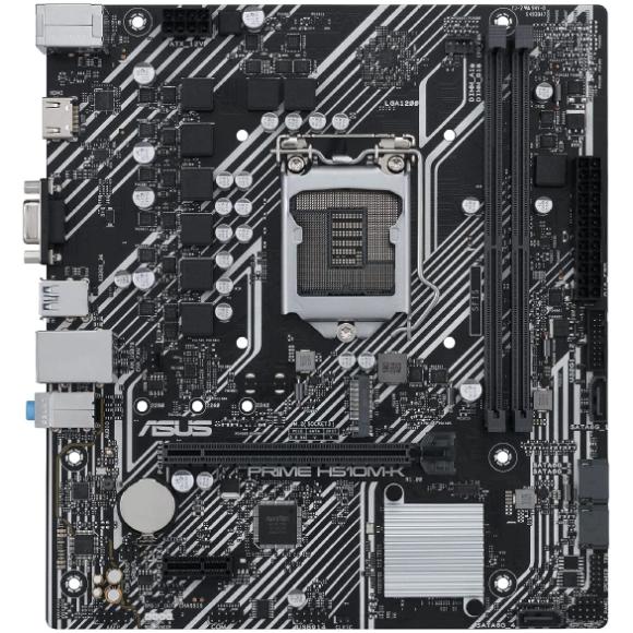 ASUS PRIME H510M K LGA 1200 Micro ATX Motherboard 90MB17N0 M0EAY0 - PakByte Computers 