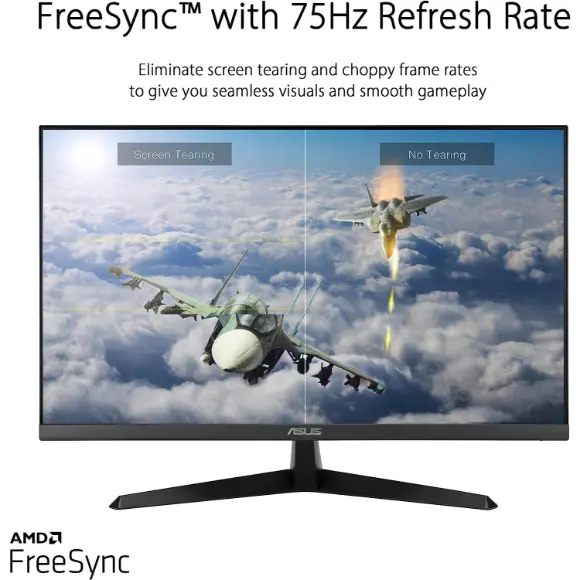 ASUS VY279HE 27" 75Hz FHD Gaming Monitor - PakByte Computers 