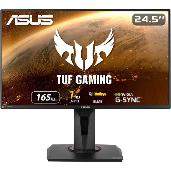 ASUS TUF Gaming VG259QR 24.5" 1080P Monitor - Full HD, 165Hz, 1ms - PakByte Computers 