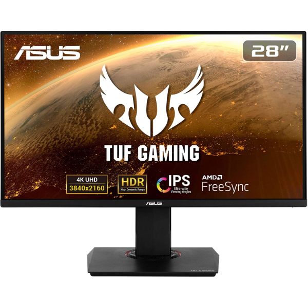 ASUS TUF Gaming VG289Q 28 inch LED IPS Gaming Monitor - IPS Panel, 3840x2160 - PakByte Computers 