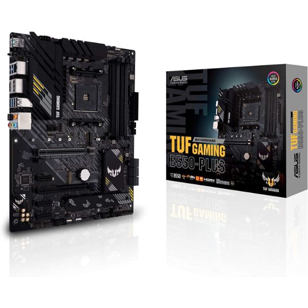 ASUS TUF Gaming B550-PLUS AMD AM4 (3rd Gen Ryzen ATX Gaming Motherboard) - PakByte Computers 