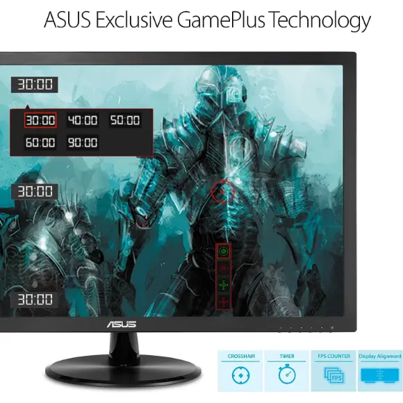 ASUS VP228HE 21.5" FHD Gaming Computer Monitor - PakByte Computers 