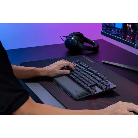 Asus ROG Strix Scope RX TKL Wireless Deluxe Gaming Keyboard for FPS Gamers - PakByte Computers 