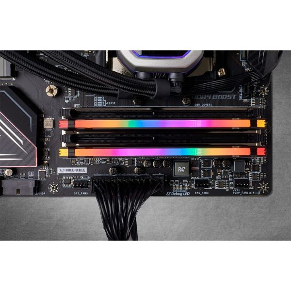 Corsair Vengeance RGB Pro 32GB (2x16GB) DDR4 3200 (PC4-25600) C16 Desktop Memory - Black - PakByte Computers 