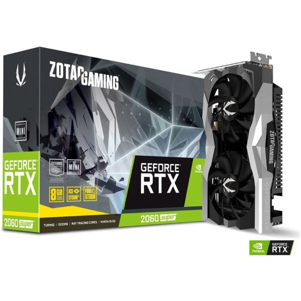 ZOTAC Gaming GeForce RTX 2060 Super Mini ZT-T20610E-10M Graphics Card - PakByte Computers 