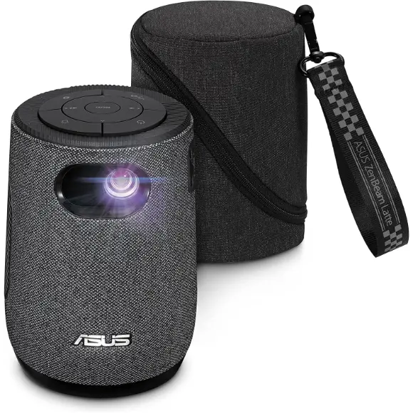 ASUS ZenBeam Latte L1 Portable LED MiniSmart Wi-Fi Projector - PakByte Computers 