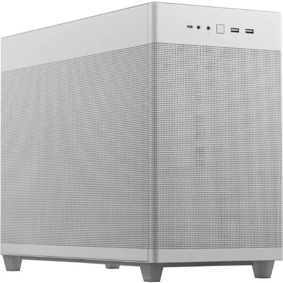 ASUS Prime AP201 Micro-ATX Case – White - PakByte Computers 