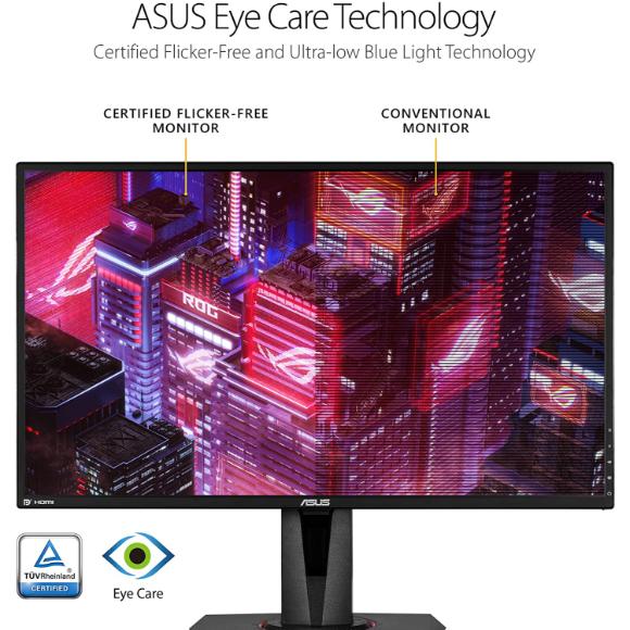 ASUS TUF Gaming 27" 2K HDR Gaming Monitor (VG27AQ) - WQHD (2560 x 1440), 165Hz (Supports 144Hz), 1ms - PakByte Computers 