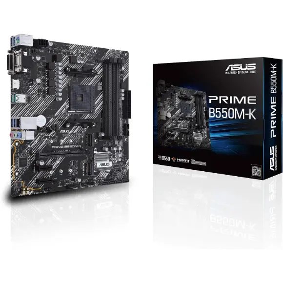 ASUS Prime B550M-K Micro-ATX Motherboard - PakByte Computers 