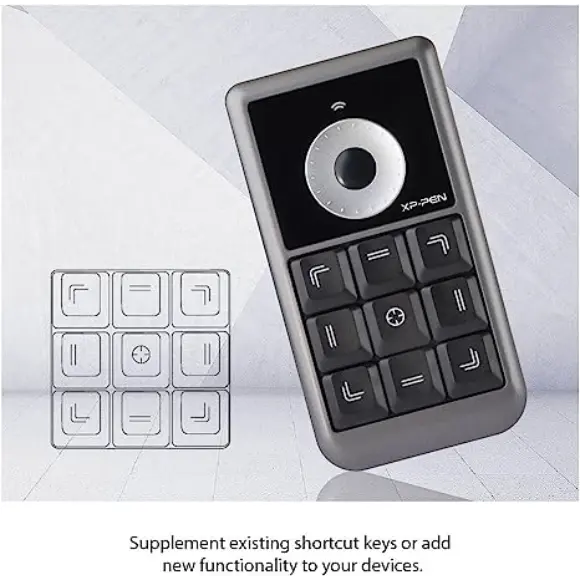 XP-PEN AC19 Shortcut Remote Express Keys Keyboard for Drawing Display and Drawing Tablet - PakByte Computers 