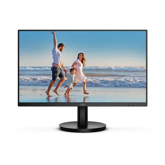 AOC 24B3HM 24″ FHD 75Hz 3 Sided Frameless LED Monitor - PakByte Computers 