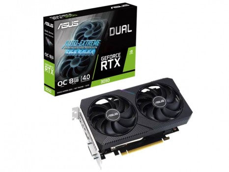 ASUS Dual GeForce RTX™ 3050 V2 OC Edition 8GB GDDR6 Graphics Card - PakByte Computers 