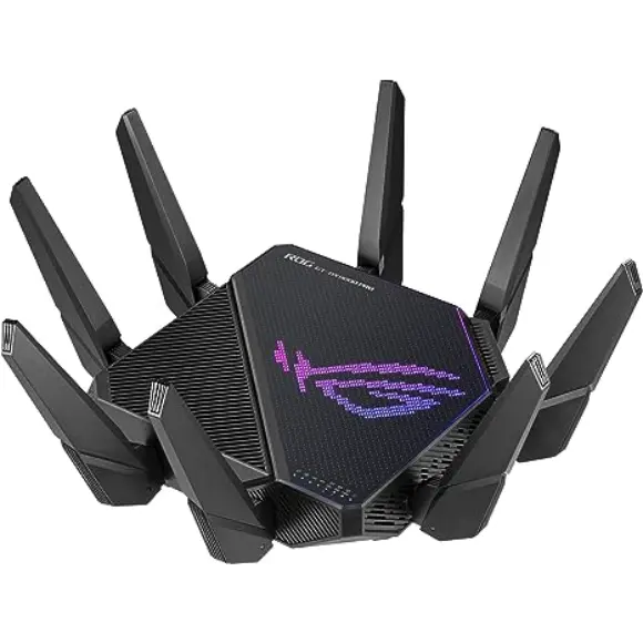 ASUS ROG Rapture GT-AX11000 Pro Tri-Band Extendable Gaming Router - PakByte Computers 