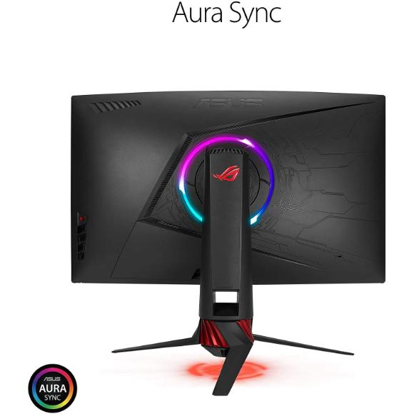 ASUS ROG STRIX Curved XG32VQR, 32 Inch (31.5 Inch) WQHD (2560 x 1440), VA, Up to 144 Hz, black - PakByte Computers 