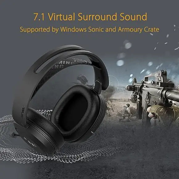 ASUS TUF Gaming H1 Wireless Headset - Black - PakByte Computers 