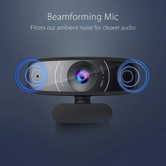 ASUS Webcam C3 1080p HD USB Camera - Beamforming Microphone - PakByte Computers 