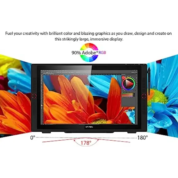 XP-PEN Artist 24 Pro Drawing Tablet with Screen Drawing Monitor 2K Resolution Graphics Tablet - PakByte Computers 