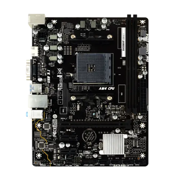 BIOSTAR B450MHP AMD Motherboard - PakByte Computers 